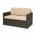 Sofa ogrodowa technorattanowa 2-osobowa