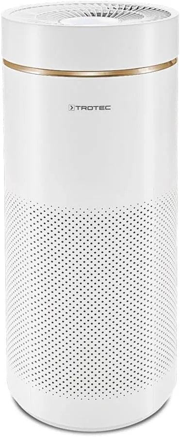 Luchtreiniger, TROTEC AirgoClean 170+ luchtreiniger, ruimtes tot 42 m2 /105 m3, luchtfilter, wit, HEPA filter voor mensen met allergieën