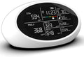 Luchtkwaliteitsmeter DM605E CO2/PM2.5/temperatuur/luchtvo met 10-in-1, USB en digitaal display