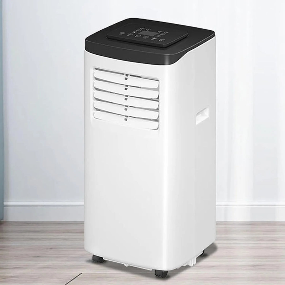 Mobiele airconditioner met 9000 BTU, 2 Snelheden, Timer, 20 m2, 4-in-1, Zonder buitenunit, afstandsbediening en waterreservoir