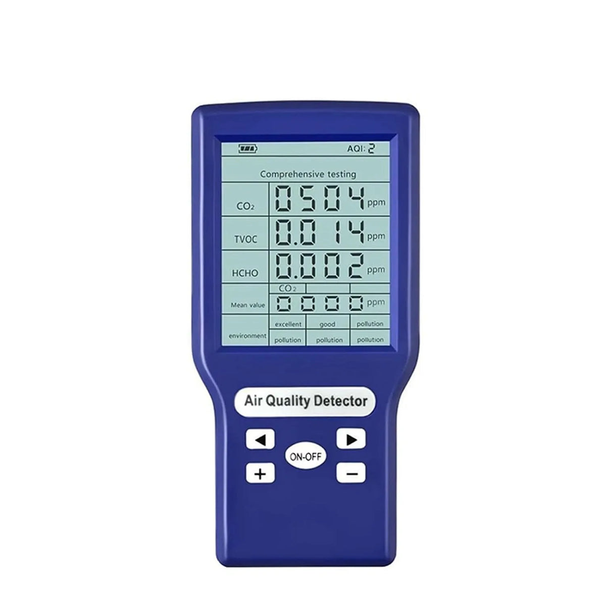 Luchtkwaliteitsmeter, PM2.5 CO2-sensormeter, Kantoor, School, Luchtkwaliteitsdetector