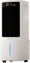 Mobiele airconditioner en Luchtkoeler, 4-in-1, 3 snelheden en 12-uurs timer, mobiele luchtkoeler, verwarming, luchtbevochtiger, koelventilator