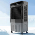 Mobiele airconditioner met 3 snelheden, 16,7 °C, 30 °C, waterreservoir, regelbare thermostaat, oscillatiefunctie, slaapstand en 12 uur timer