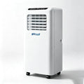 Mobiele airconditioner en Ventilator, 14000 BTU, 5000 BTU, 220-240V 50Hz Ventilator met geluidsarm Compressor en Raamisolatieset, Rollende Wielen