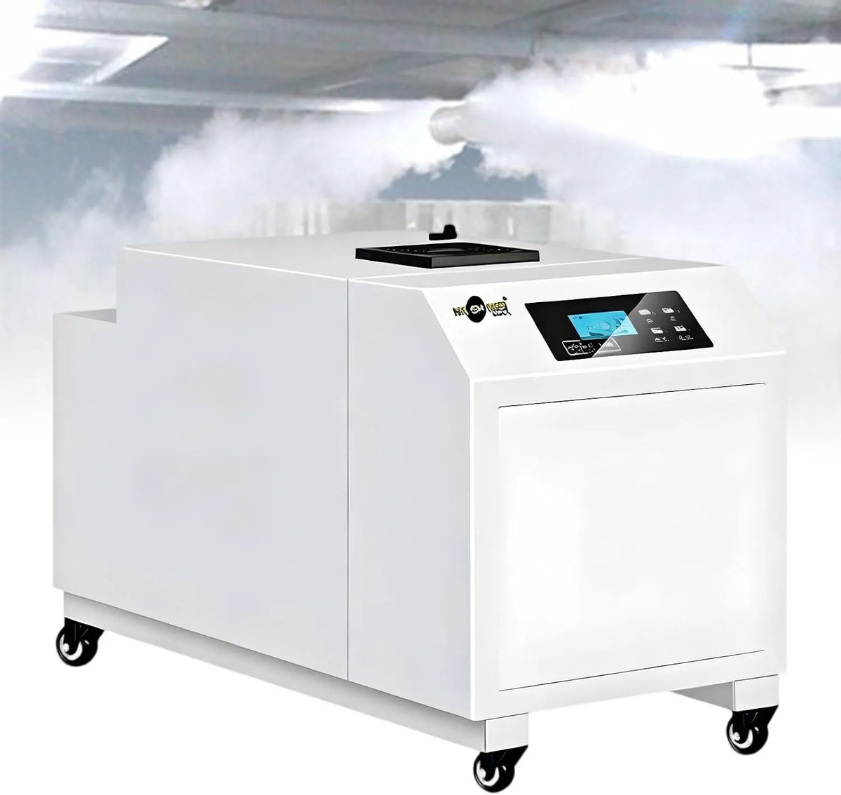 Luchtbevochtiger, automatische nevelkoeling met sproeier voor magazijnen 3KG/H, commerciële luchtbevochtiger met groot volume