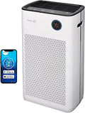 Luchtreiniger en Ventilator, Clean Air Optima CA-509Pro Smart HEPA UV-C Intelligente luchtreiniger, zeer geluidsarm ventilator < 10 dB A, 400 m3 lucht