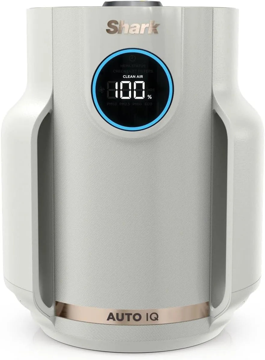 Shark Luchtreiniger met 12 m2, 12 uur, 30 cm, 23 cm, HEPA-filter en geluidsarme werking