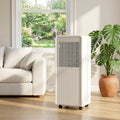 Mobiele airconditioner, 14000 BTU, geluidsarm slaapmodus, inclusief raamkit, slimme AC-unit voor snelle koeling en ontvochtiging, oscillatiefunctie