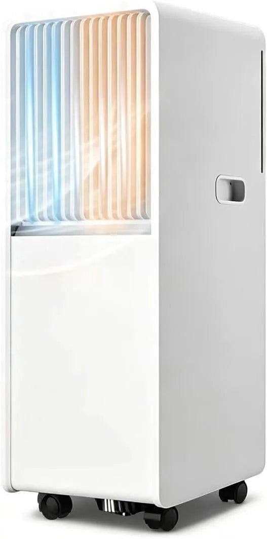 Mobiele airconditioner en Luchtontvochtiger, Draagbare airconditioner 14000 BTU, met afstandsbediening, slaapmodus, koelt grote oppervlakken tot 700