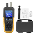 Luchtkwaliteitsmeter PM2.5/PM10/AQI g/m3 met 60 °C, 2000 mAh, 9 uur en 3,2 inch