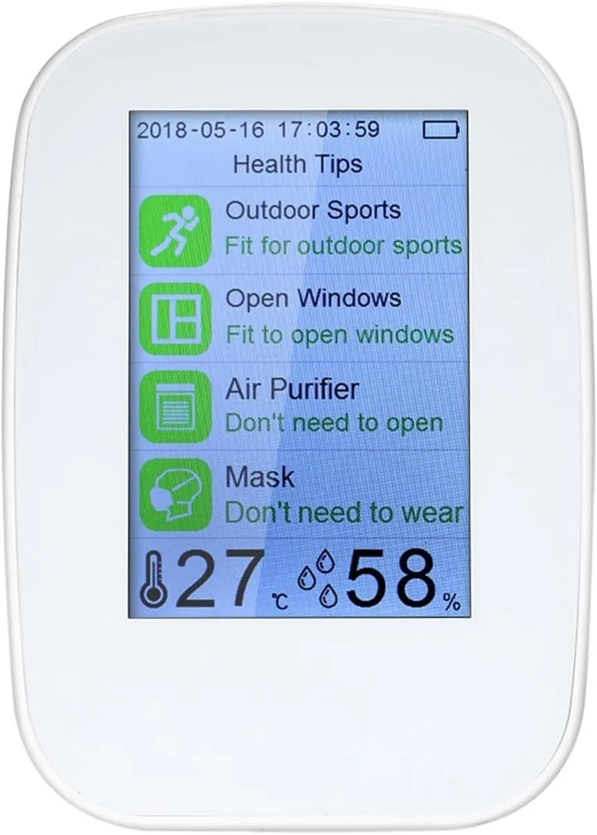Luchtkwaliteitsmeter, CO2-meter, D9-H, Luchtkwaliteitsmonitor