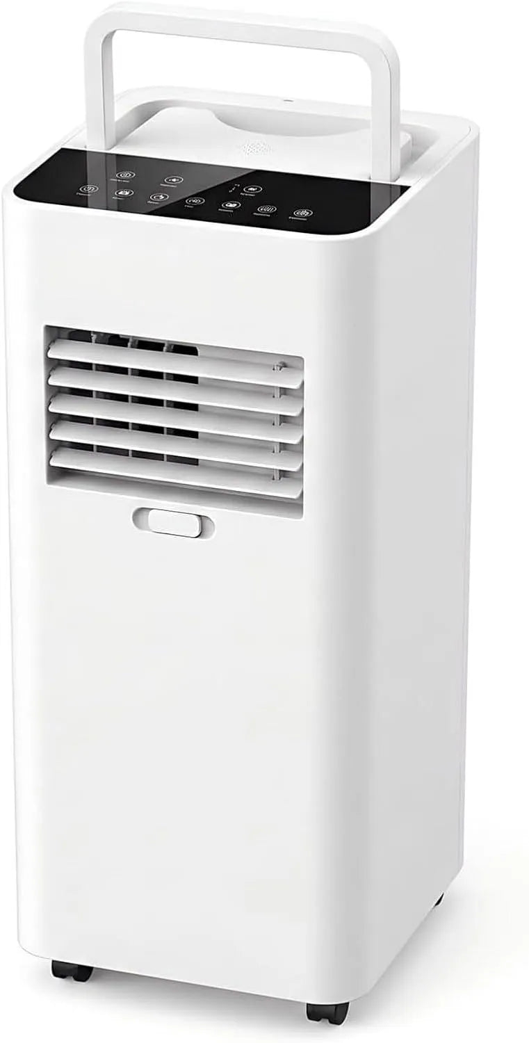 Mobiele airconditioner en Ventilator, 120° Oscillerend 3 Snelheden voor Ruimtes tot 28 m2, Raama, Small 1p, afstandsbediening model, 9000 BTU