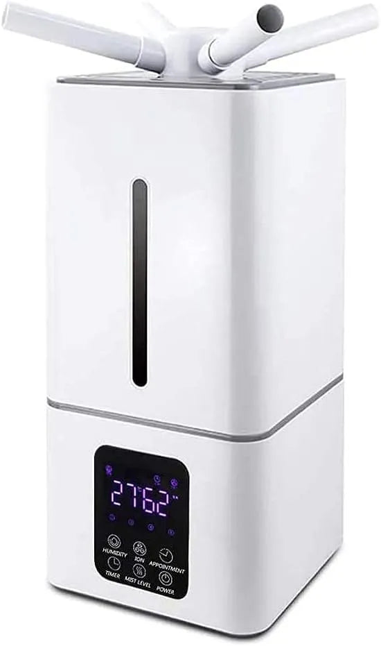 Luchtbevochtiger, 13L, Luchtbevochtigers, grote capaciteit 1500ml/u 60-120m2, grote kamer kantoor