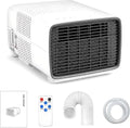 Mobiele airconditioner met 2700 BTU, 16-32 °C, 220V, 6°C, 5 m2, 45 dB, 12 uur en 280 W