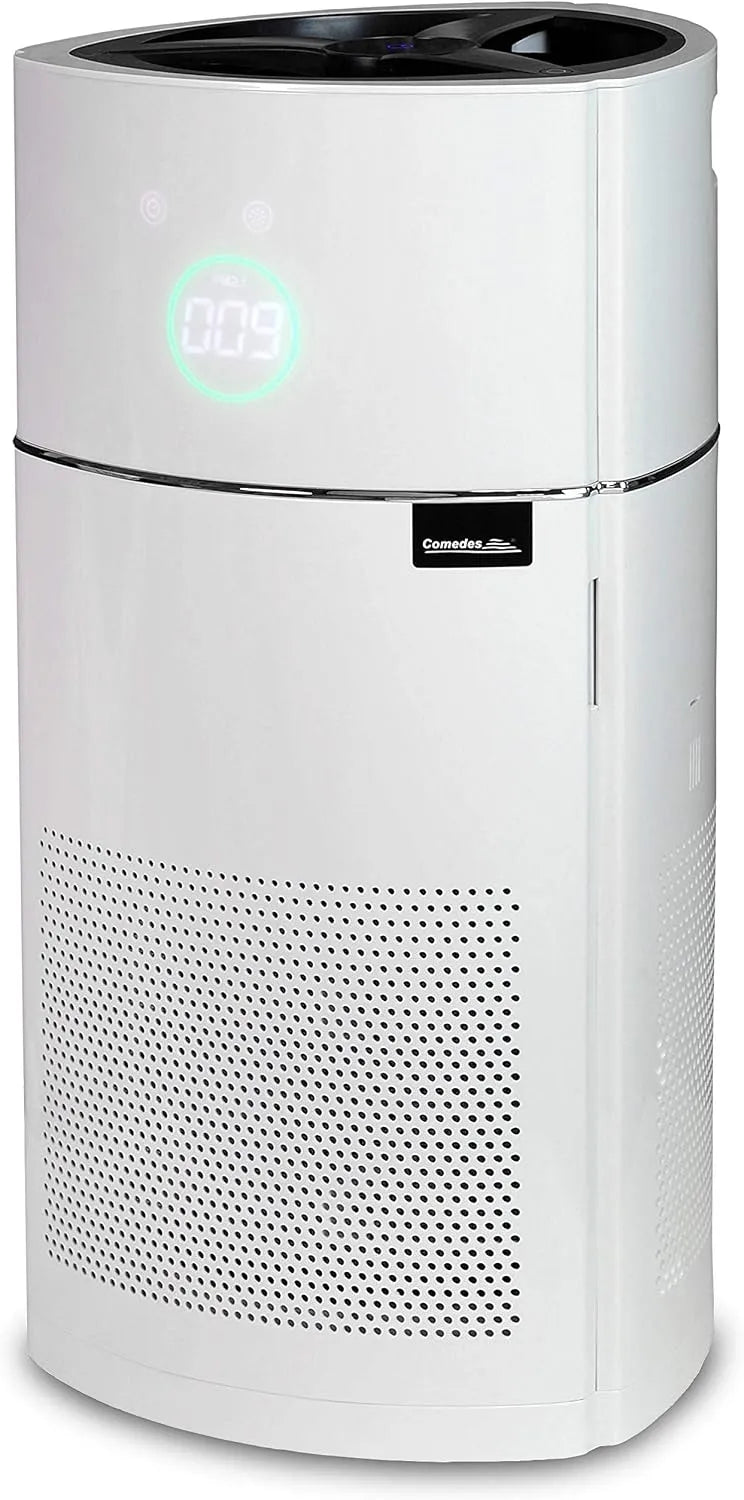 Luchtreiniger H13-HEPA-filter met 60 m2, afstandsbediening, HEPA-filter en geluidsarme werking