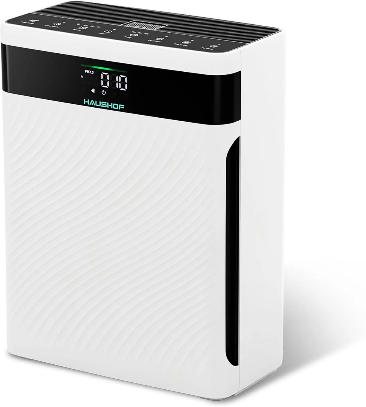 Luchtreiniger, PM2.5, HEPA, CADR 250 m3/h, 30dB slaapmodus, pollen, dierenharen, aromatherapie