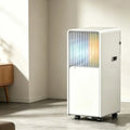 Mobiele airconditioner, Q7, 4-in-1 Mobiele Inverter Airconditioner met Koelen, 360° Zwenkwielen, Q7, Draagbare Airco Unit, Verwarmen, Ontvochtigen &