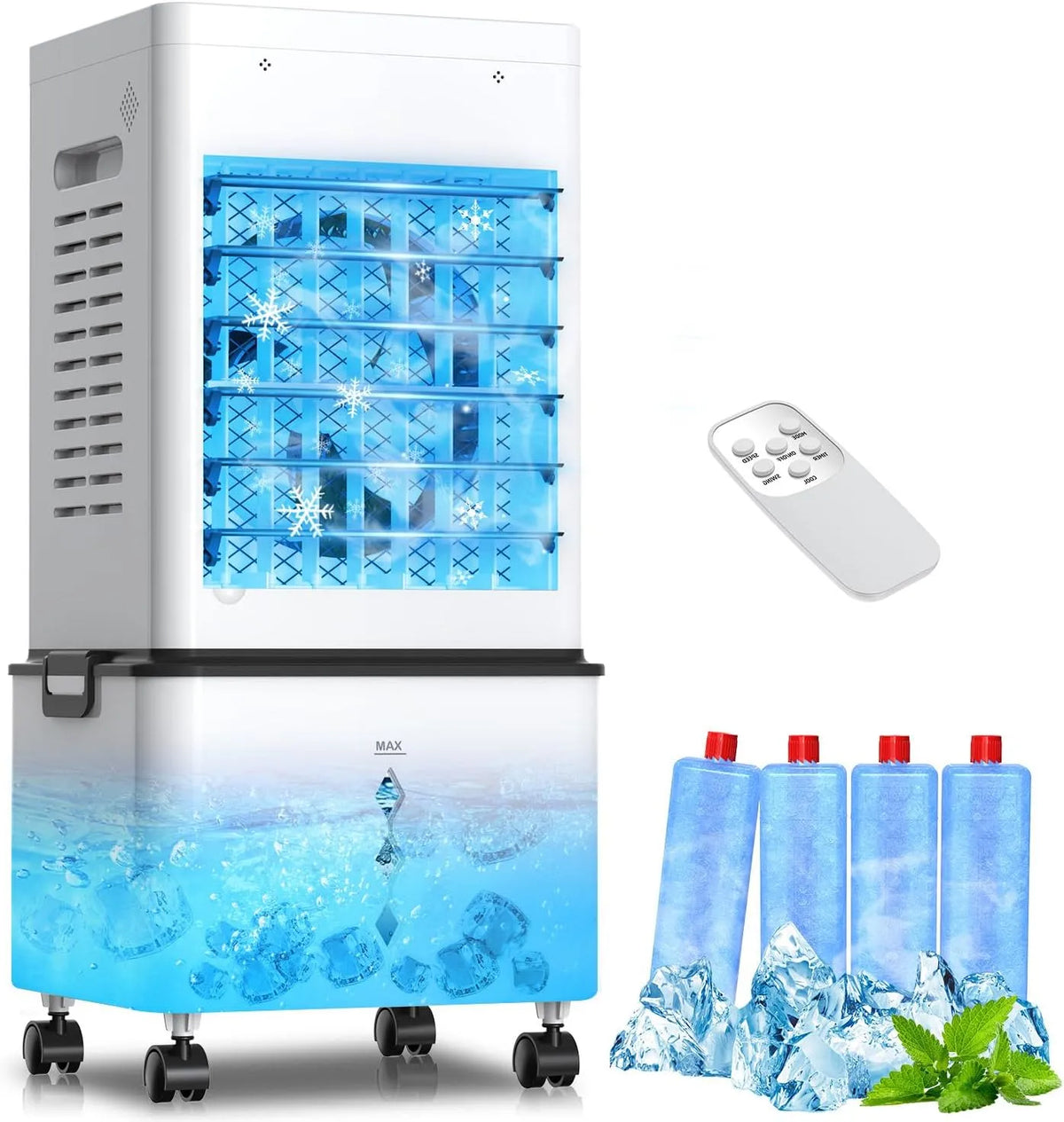 Mobiele airconditioner, 12 l