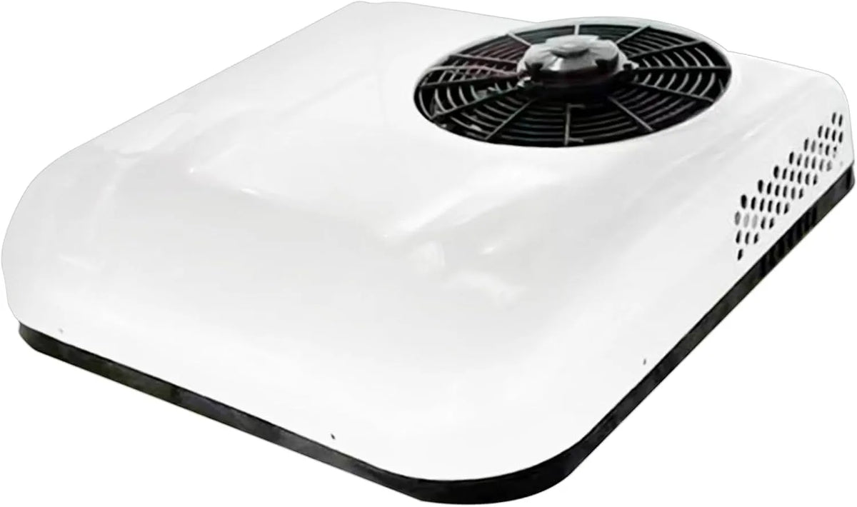 Mobiele airconditioner, wit-12, 12 V DC RV Airconditioner, koelt geluidsarm, klimaatregeling voor campers, wit-12