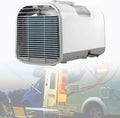 Mobiele airconditioner en Luchtontvochtiger, 4800 BTU S01, compacte 4-in-1 airco & luchtontvochtiger, camper & tent. S01, afstandsbediening