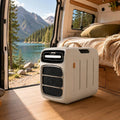Mobiele airconditioner met 4800 BTU, 800 W, 420 W, 16-32 °C, 10 m2, 45 dB, 1-12 uur en 2.730 BTU