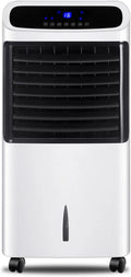 Mobiele airconditioner en Luchtkoeler, airconditioner met 60° oscillatie, 3 modi en 3 snelheidsniveaus, 8-uurs timer, Mobiele airconditioning