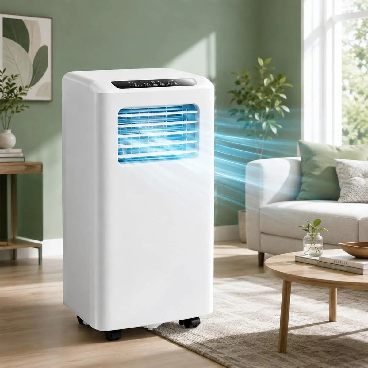 Mobiele airconditioner, 12000 BTU, Koelen Vermogen 2600 W, 12000 BTU