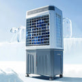 Mobiele airconditioner, 120 ° oscillatie, Commerciële verdampingsluchtkoeler, grote watertank, beweeg het scrollwiel, industriële