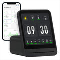 New Upgraded Alarm, PM2.5, CO2, PM10, Temperature and Humidity, New Upgraded Alarm Clock Function, Air Quality Tester voor Bedroom, Smart thuis