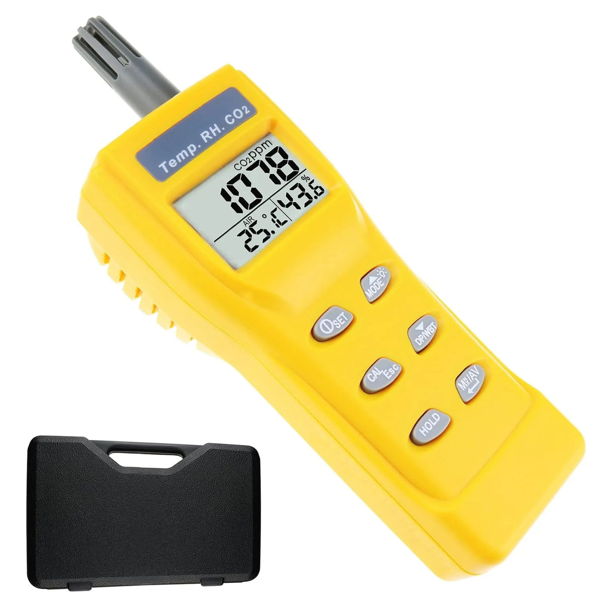 Luchtkwaliteitsmeter, CO2-monitor, de diagnose van de luchtkwaliteit in de kamer IAQ