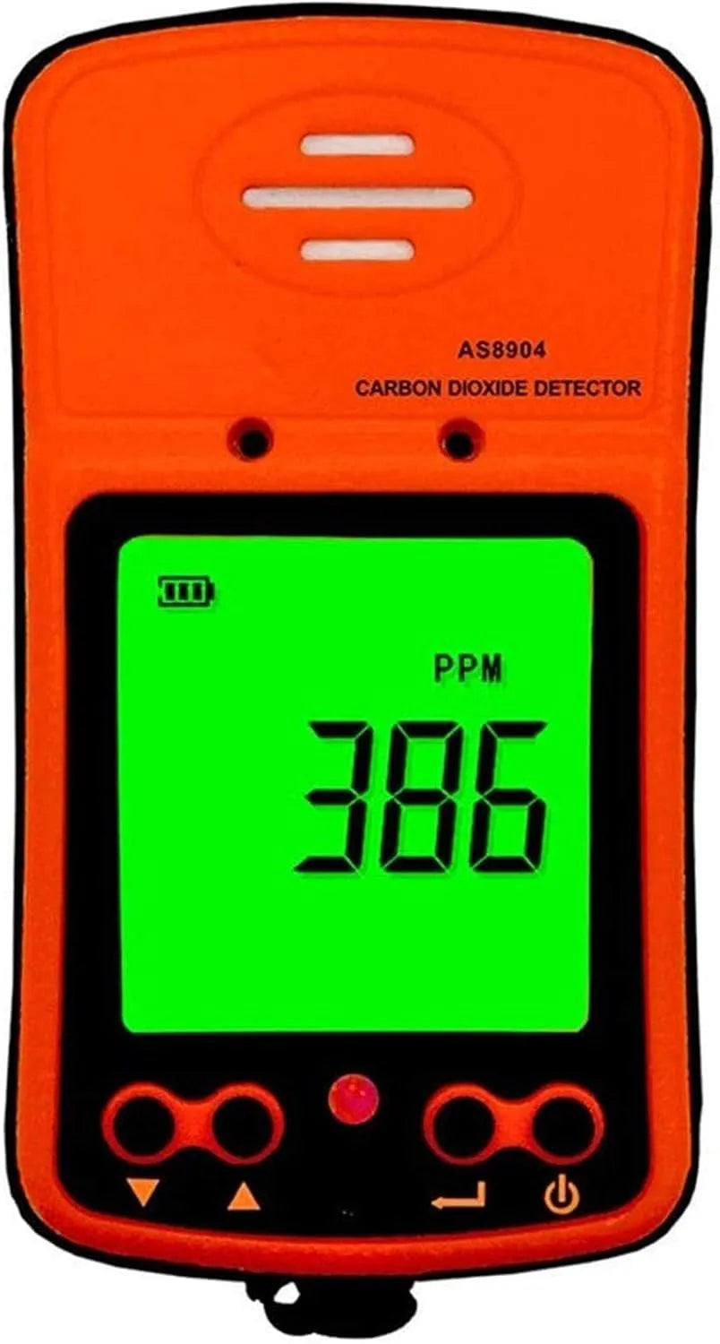 Luchtkwaliteitsmeter, CO2, Digitale koolstofdioxide Gasmonitor Draagbare gaslekmeter Detecteren