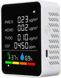 Luchtkwaliteitsmeter met mobiele uitvoering en compact ontwerp, Air Monitor