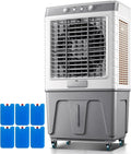 Luchtkoeler en Ventilator x40x109cm met 62 x 40 x 109cm, 3 Snelheden, 3-in-1 en waterreservoir