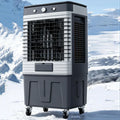 Mobiele airconditioner met 38dB, 12 uur, 6 uur, timer, waterreservoir, geluidsarme werking en oscillatiefunctie
