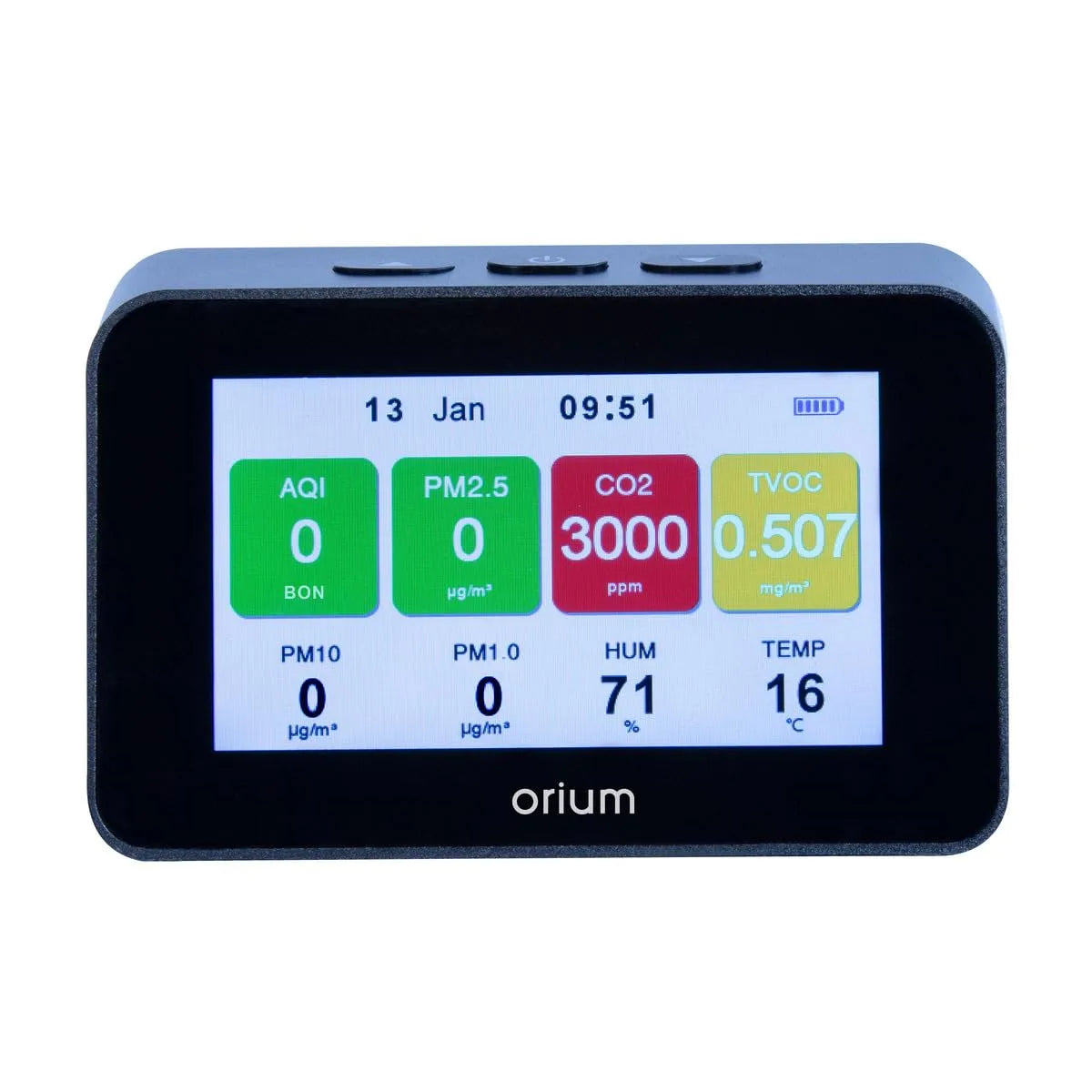 Luchtkwaliteitsmeter, gassmokefirealarm