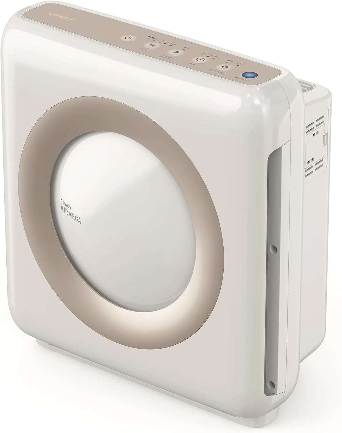 Luchtreiniger ap-1512hh met 421 m3/h, 109 m2, 43 m2, 15 minuten, HEPA-filter, voor tapijt, harde vloeren en dierenharen en beige
