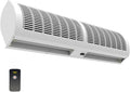 Luchtgordijn, geluidsarm en krachtig. 150cm, duurzaam, geluidsarm commercieel luchtgordijn Energiebesparend