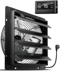 Afzuigventilator met 350 mm, 2200 m3/h, 10 snelheden, aluminium en 9-uurs timer