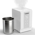 Luchtbevochtiger met 4L, 100°C, 12 uur, 500 ml, 30-40 minuten, 50 m2, waterreservoir en RVS