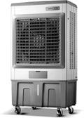 Mobiele airconditioner, 70 x 45 x 150CM, 90°+120° Oscillatie, Industriële Airconditioner, Moeraskoeler met 26,4 Gallon Watertank, Luchtkoelventilator