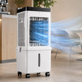 Mobiele airconditioner en Luchtkoeler, 3 Snelheden, Mobiele Airco / 3-In-1 Luchtkoeler Met 15l-Tank, 4 Koelelementen, Afstandsbediening