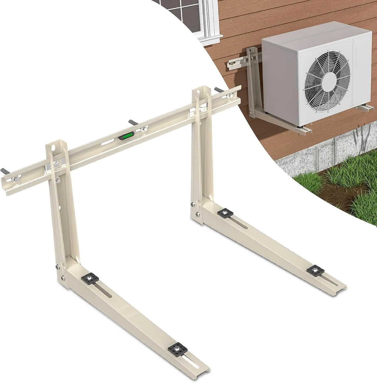 Mobiele airconditioner, Montagebeugel, Condenserende Eenheid 7000 BTU aan 24000 BTU