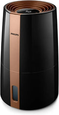 Philips Luchtbevochtiger met 3000-45 m2, 300 ml, 20 uur, waterreservoir en wit